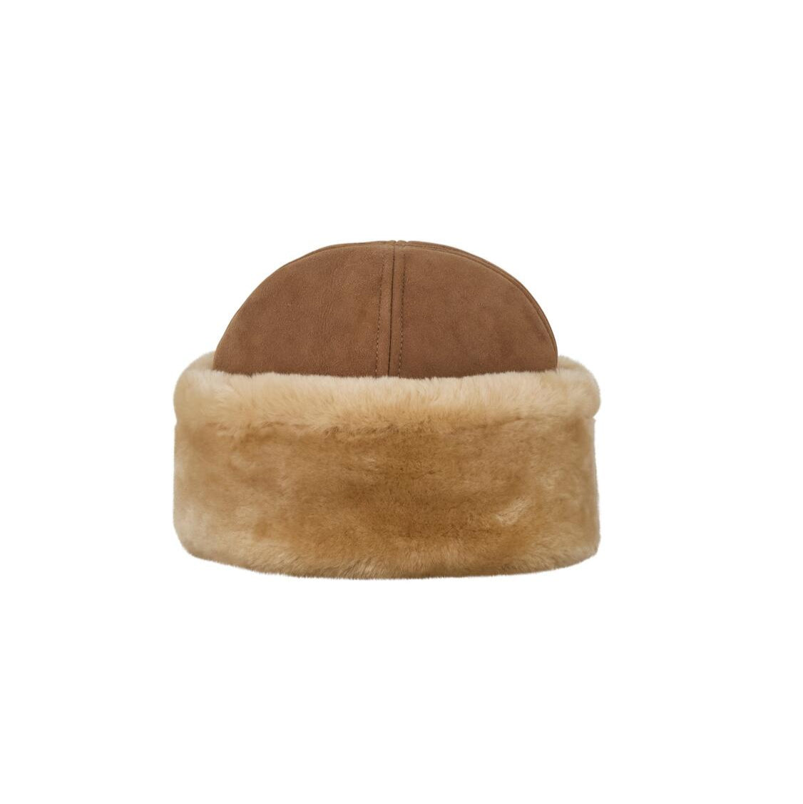 Dora Shearling hat - Emperador Brown